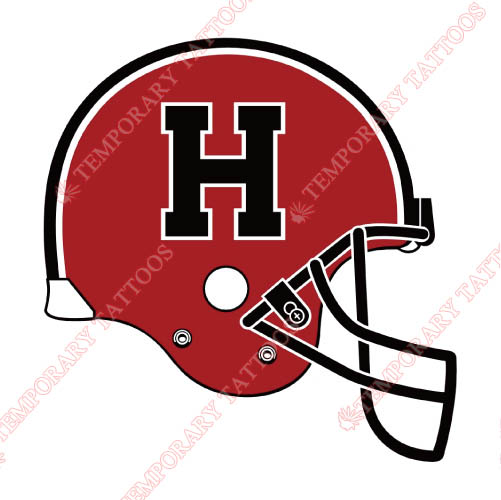 Harvard Crimson Customize Temporary Tattoos Stickers NO.4538